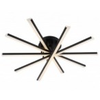 Lubinis LED šviestuvas Juoda spalva 50W 3000K IP20 4000lm