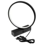 Stalinis LED šviestuvas Matinė Juoda spalva 7W 3000K IP20 560lm