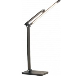 LED stalinis šviestuvas, 7W 380lm, su belaidžiu įkrovikliu, juodas, CCT šviesa