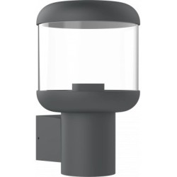 Sieninis lauko šviestuvas Clear PC 1xE27 IP54