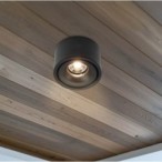 Lubinis LED šviestuvas, 10W, juodas, neutrali balta šviesa (4000K)
