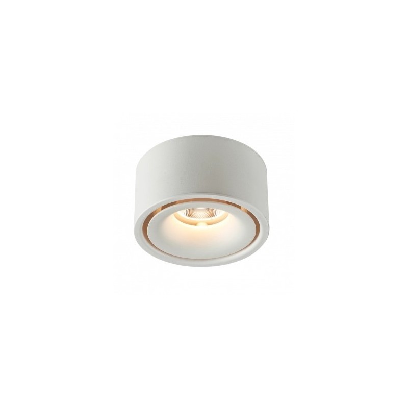 Lubinis LED šviestuvas, 10W, baltas, šilta balta šviesa (3000K)