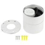 Lubinis LED šviestuvas, 12W, baltas, pakreipiamas, neutrali balta šviesa (4000K)