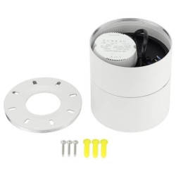 Lubinis LED šviestuvas, 12W, baltas, pakreipiamas, šilta balta šviesa (3000K)