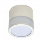 Lubinis LED šviestuvas, 12W, apvalus, baltas, neutrali balta šviesa (4000K)