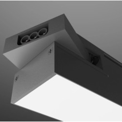 LED linijinis šviestuvas 60cm, sujungiamas, 24W, CCT šviesa