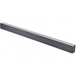 LED linijinis šviestuvas 120cm, 38W, juodas, CCT šviesa