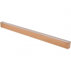 LED linijinis šviestuvas 120cm, 38W, medis, CCT šviesa
