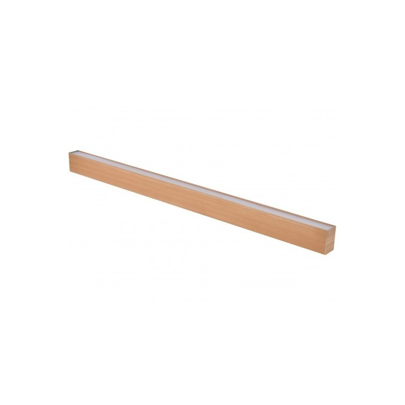 LED linijinis šviestuvas 120cm, 38W, medis, CCT šviesa