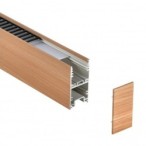 LED linijinis šviestuvas 120cm, 38W, medis, CCT šviesa