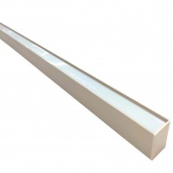 LED linijinis šviestuvas 120cm, 38W, geltonas/šampano, CCT šviesa