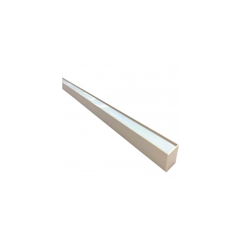 LED linijinis šviestuvas 120cm, 38W, geltonas/šampano, CCT šviesa