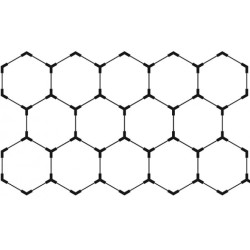 LED korys (hexagon), 14HEX, 456W, šalta balta šviesa (6000K)