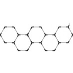 LED korys (hexagon), 5HEX, 203W, šalta balta šviesa (6000K)