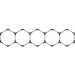 LED korys (hexagon), 5HEX, 199W, šalta balta šviesa (6000K)