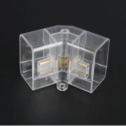 V formos sujungimas LED korio (hexagon) šviestuvams