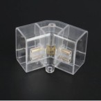 V formos sujungimas LED korio (hexagon) šviestuvams