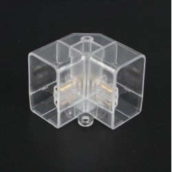 L formos sujungimas LED korio (hexagon) šviestuvams
