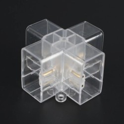 X formos sujungimas LED korio (hexagon) šviestuvams