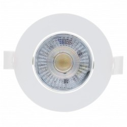 Įleidžiamas lubinis LED šviestuvas apvalus, baltas, 3/5/7W, CCT šviesa