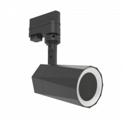 Bluetooth garsiakalbis 11W (1 - fazės bėginės sistemos) juodas, su pašvietimu RGB spalvos