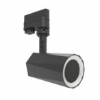 Bluetooth garsiakalbis 11W (1 - fazės bėginės sistemos) juodas, su pašvietimu RGB spalvos