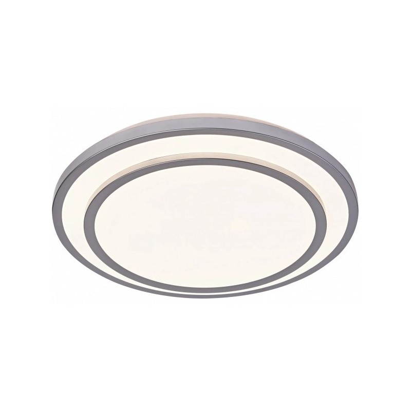 Lubinis LED šviestuvas Ø29.3cm 12W, baltas/sidabrinis, CCT šviesa