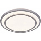 Lubinis LED šviestuvas Ø29.3cm 12W, baltas/sidabrinis, CCT šviesa
