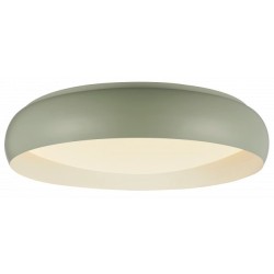 Lubinis LED šviestuvas Ø44cm 24W, baltas/pilkai žalsvas, CCT šviesa