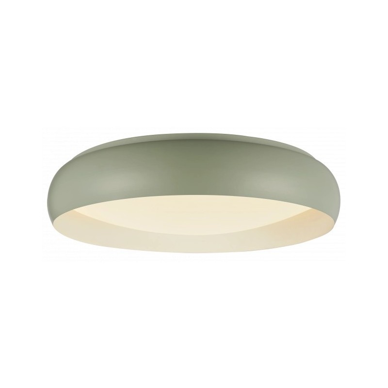 Lubinis LED šviestuvas Ø44cm 24W, baltas/pilkai žalsvas, CCT šviesa