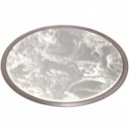Lubinis LED šviestuvas Ø50cm 68W, pilkas/pilkai margas, CCT šviesa, nuotolinis valdymas