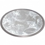 Lubinis LED šviestuvas Ø50cm 68W, pilkas/pilkai margas, CCT šviesa, nuotolinis valdymas