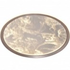 Lubinis LED šviestuvas Ø50cm 68W, pilkas/pilkai margas, CCT šviesa, nuotolinis valdymas
