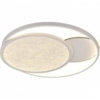Lubinis LED šviestuvas, 64W, baltas/pilkas, CCT šviesa, nuotolinis valdymas