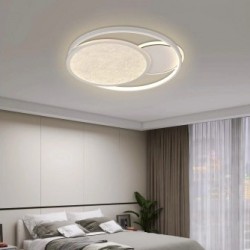 Lubinis LED šviestuvas, 64W, baltas/pilkas, CCT šviesa, nuotolinis valdymas