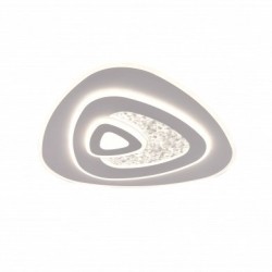 Lubinis LED šviestuvas, 88W, baltas, CCT šviesa, nuotolinis valdymas