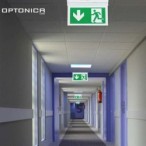 Sieninis paviršinio montavimo evakuacinis LED šviestuvas 2W 3.6V 900mAh su 3 val. avariniu veikimu + PVC lipdukai