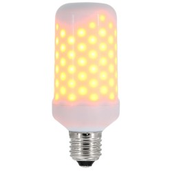 LED ugnelės lemputė E27 100-240V 3W-5W (Trijų rėžimų)