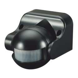 PIR judesio daviklis IP44 220V D:12m 180° Lux:10-2000