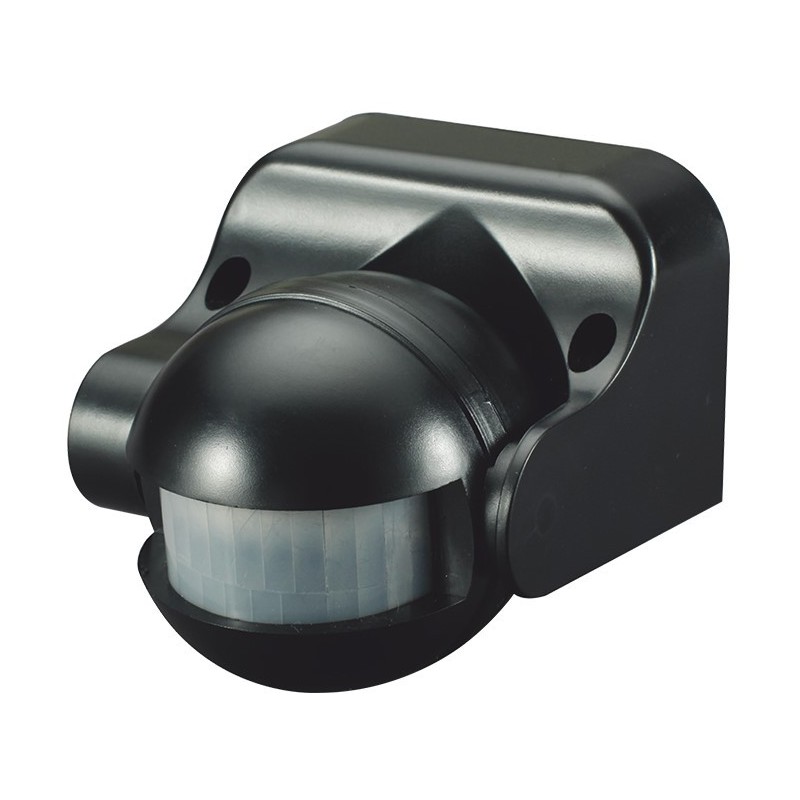 PIR judesio daviklis IP44 220V D:12m 180° Lux:10-2000