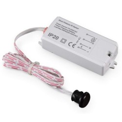 PIR judesio daviklis IP20 220V D:5cm 180° Lux:10-2000