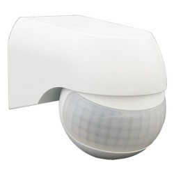 PIR judesio daviklis IP54 220V D:12m 180° Lux:10-2000