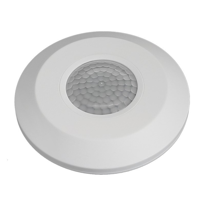 PIR judesio daviklis IP20 220V D:8m 360° Lux:10-2000