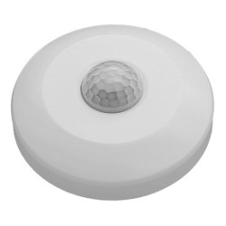 PIR judesio daviklis IP20 220V D:8m 360° Lux:10-2000