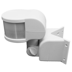 PIR judesio daviklis IP44 220V D:16m 300° Lux:10-2000
