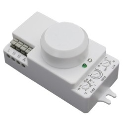 Mikrobangų judesio daviklis IP20 220V 5.8 Ghz 180°/300°