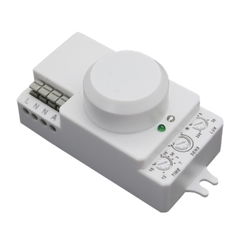 Mikrobangų judesio daviklis IP20 220V 5.8 Ghz 180°/300°