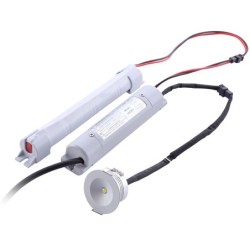 Evakuacinis LED šviestuvas 3W OSRAM LED 4.8V 1800mAh 3W 3 val. avariniu veikimu