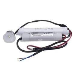 Evakuacinis LED šviestuvas 3W OSRAM LED 4.8V 1800mAh 3W 3 val. avariniu veikimu