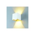LED fasadinis lauko šviestuvas EPISTAR 220V 12W IP54 1320LM BALTA SPALVA 4000K